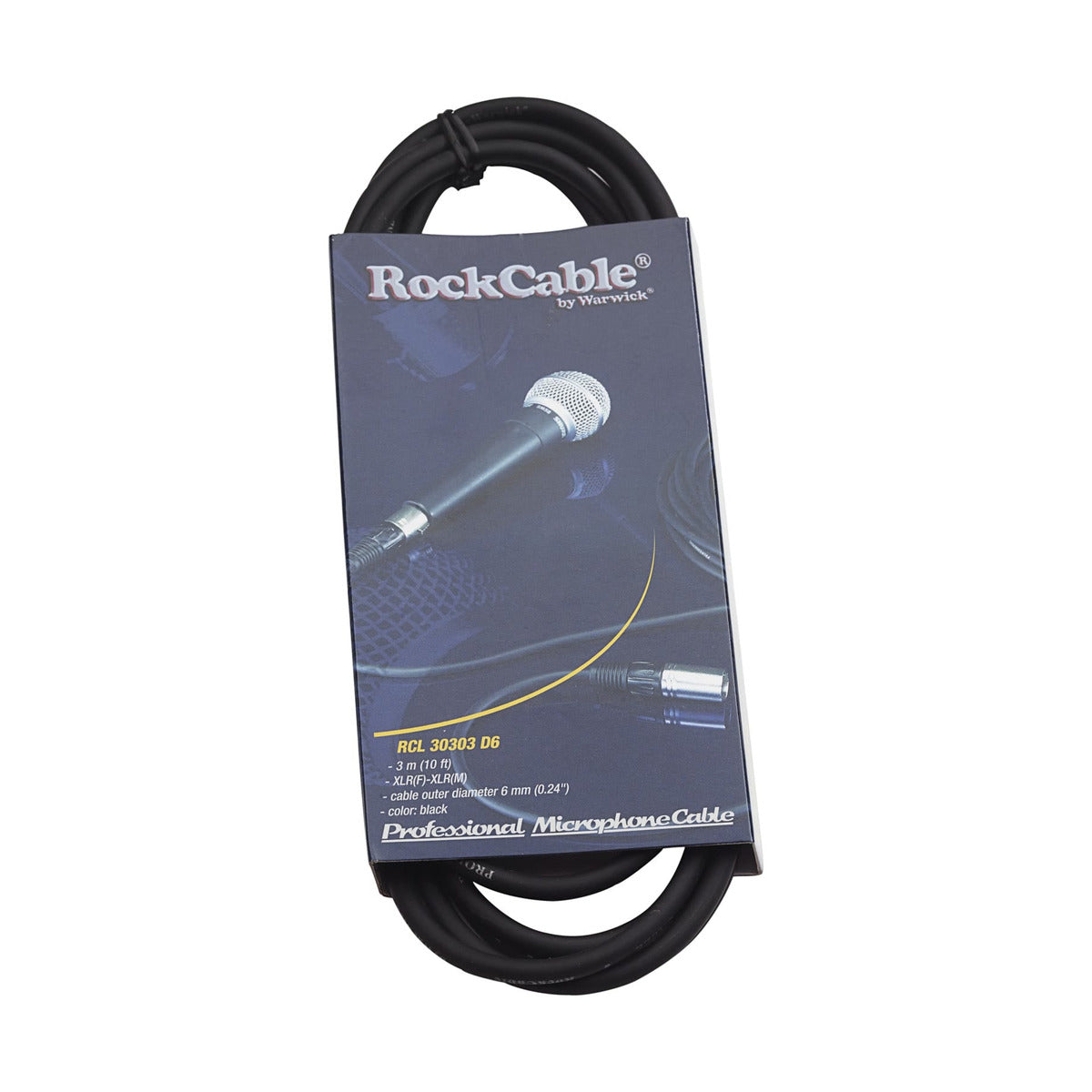 Warwick Rockcable Xlr (male) / Xlr (female) 3M Microphone Cable (shop.warwick.de)