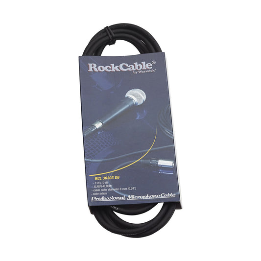 Warwick Rockcable Xlr (male) / Xlr (female) 3M Microphone Cable (shop.warwick.de)