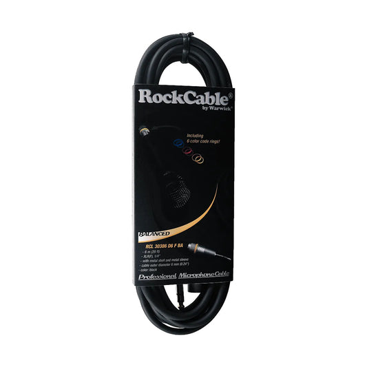 Warwick Cable - 6M 1/4 J- Fxlr Balanced Cable (shop.warwick.de)