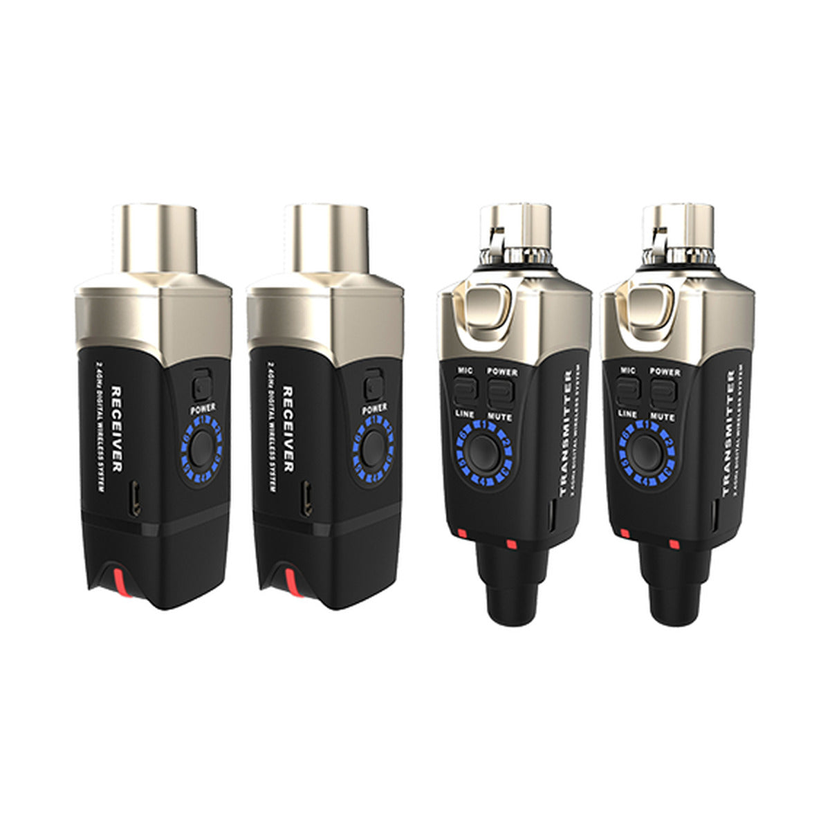 Xvive U3D Microphone Wireless System Dual Set