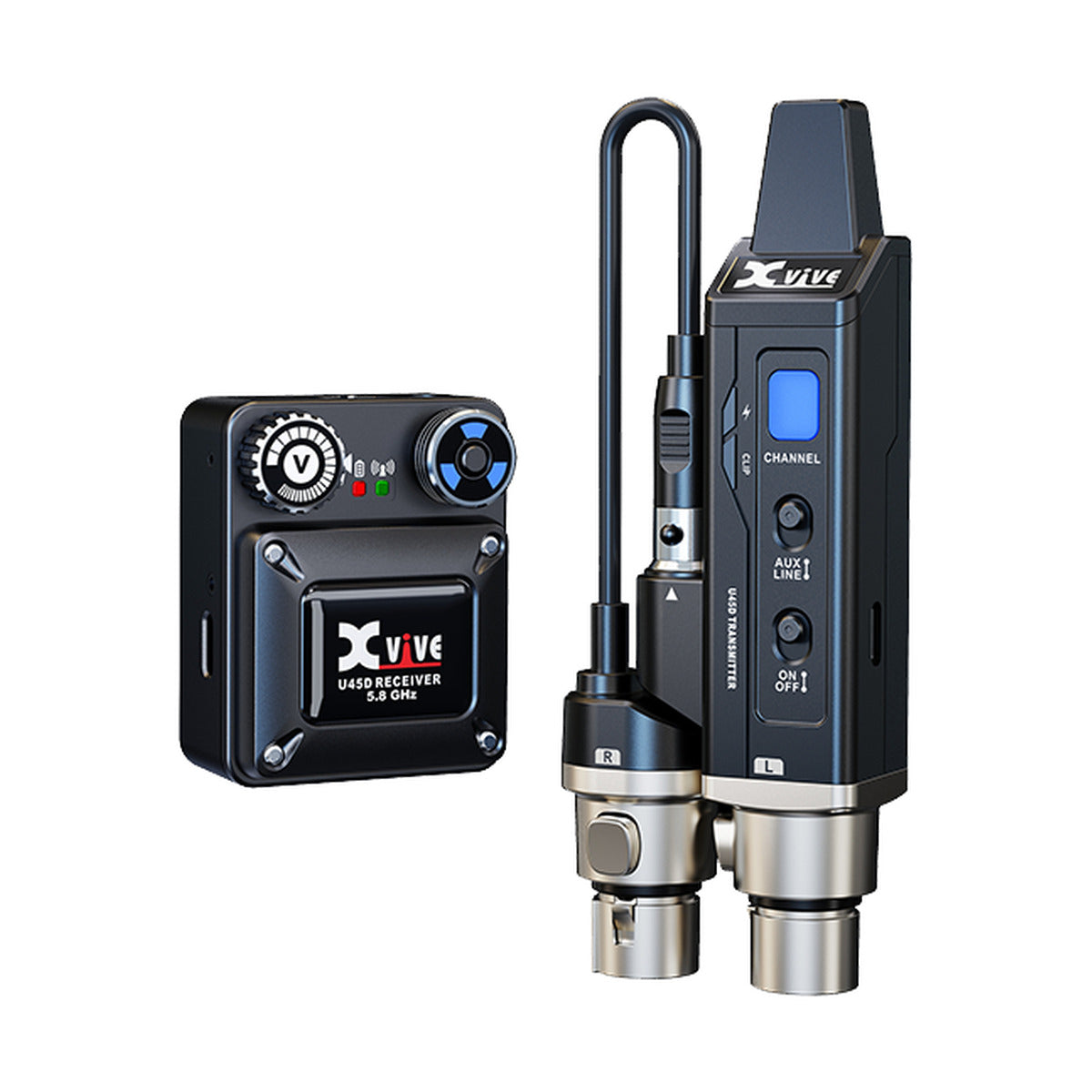 Xvive U45D Stereo In-Ear Monitor Wireless System