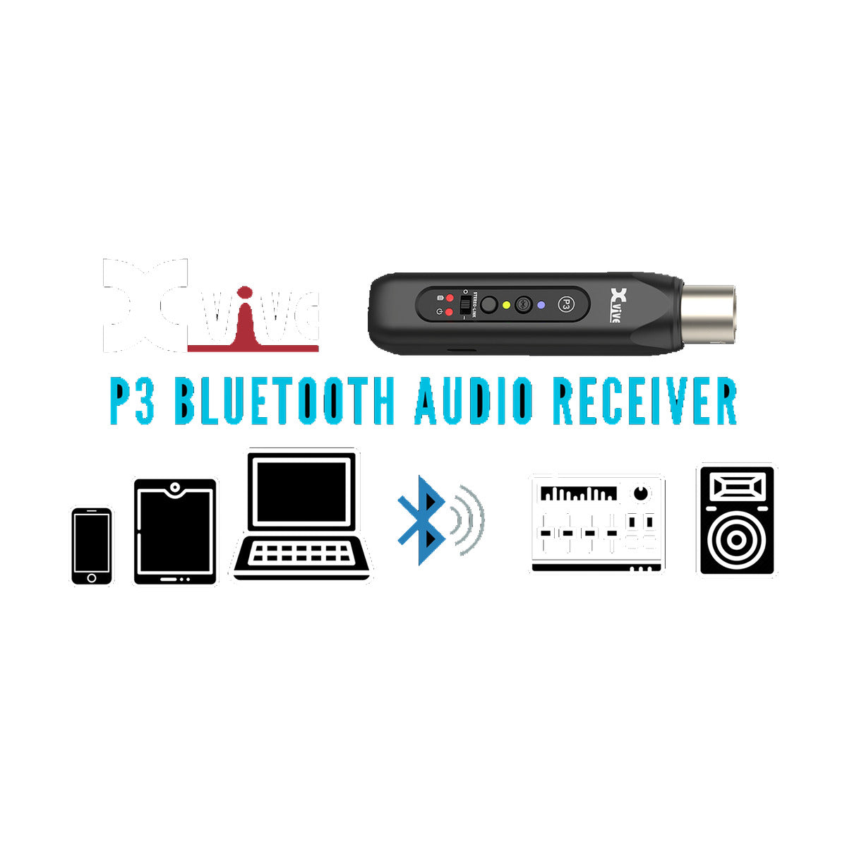 Xvive Dual Audio Receiver