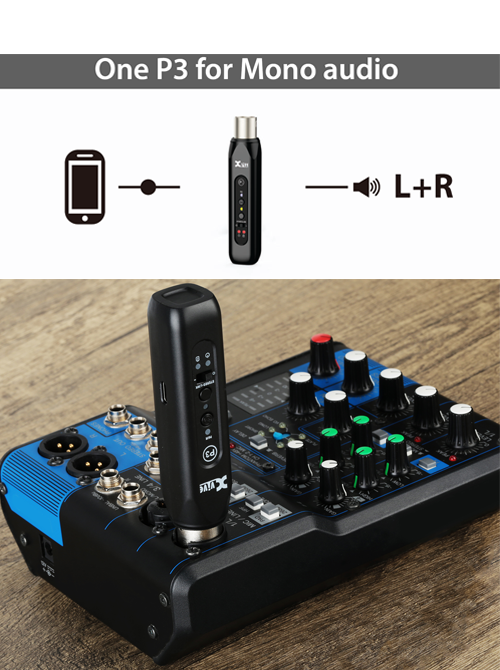 Xvive P3 Wireless XLR Audio Adaptor