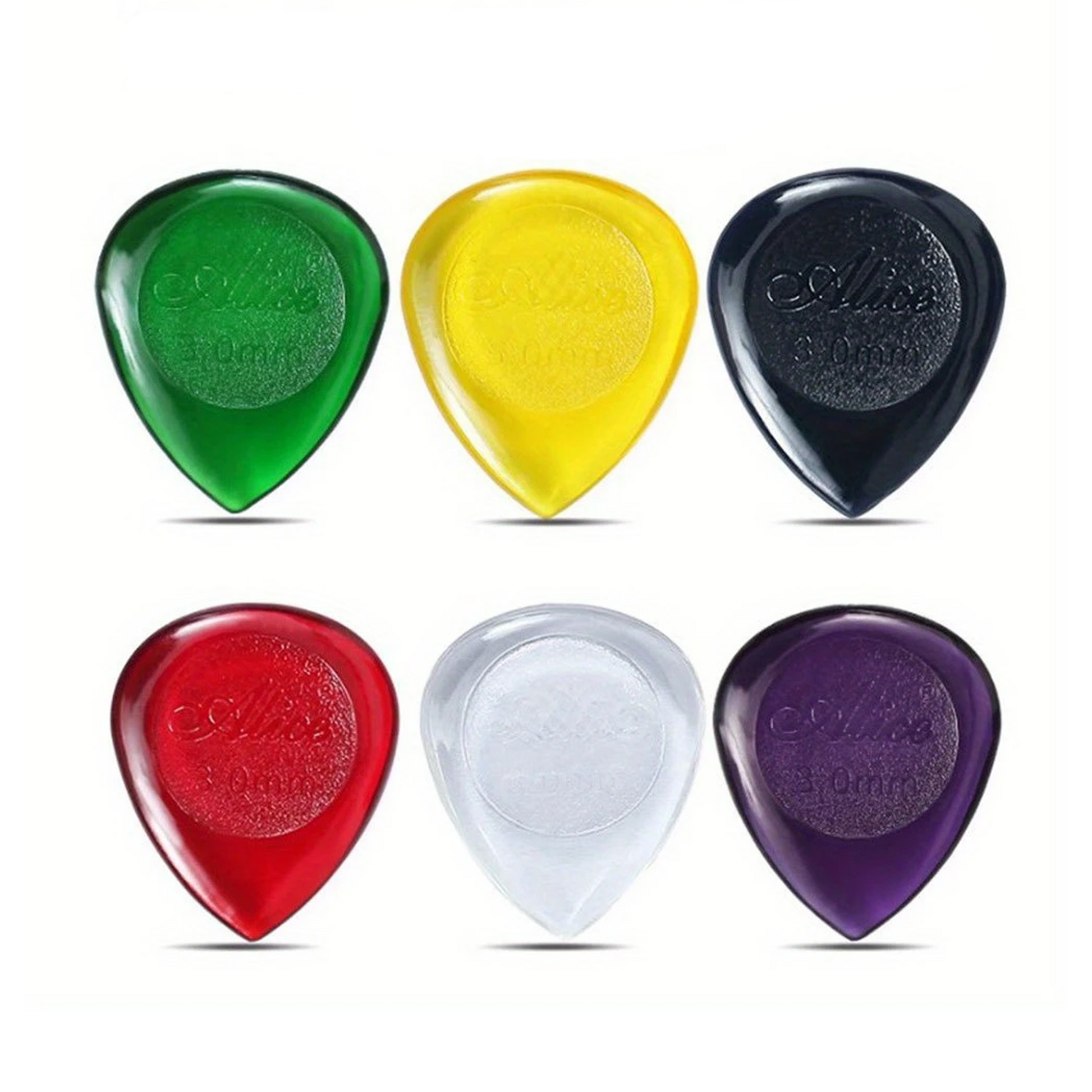 Alice Teardrop 2mm Guitar Pick – Pack of 6 by Pieter Smuts Music