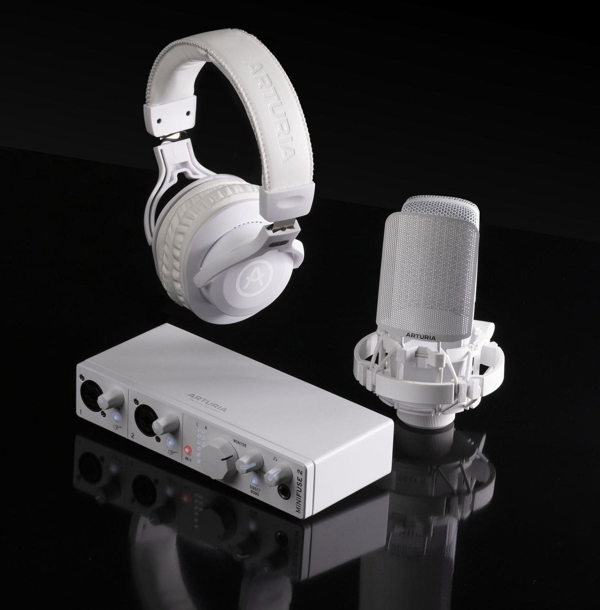 Arturia MiniFuse Recording Pack White