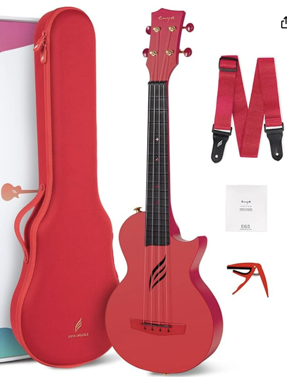 Enya NOVA RED Concert Ukulele