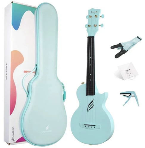 Enya NOVA BLUE Concert Ukulele