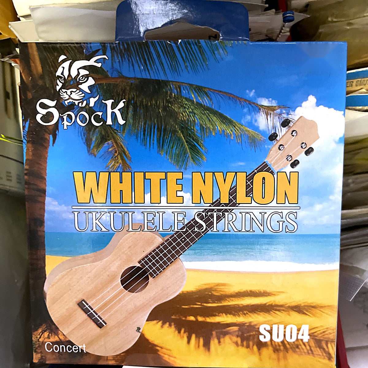 Spock SU04 White Nylon Concert Ukulele Strings