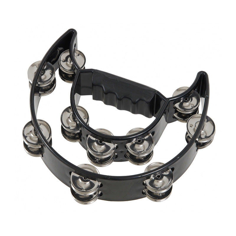 BK Double Row Halfmoon Tambourine