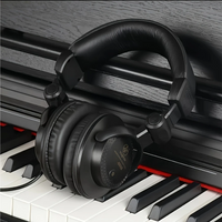 PSM Tiantun HP-960B Studio Monitor Headphones – Over-Ear, Wired, Foldable DJ Headset with 3.5mm & 6.5mm Adapter