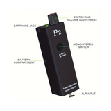 PSM P2 Ultra-Compact Portable Headphone Amplifier – Beltpack In-Ear Monitor | Battery Powered | Metal Body