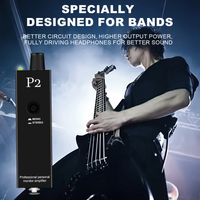 PSM P2 Ultra-Compact Portable Headphone Amplifier – Beltpack In-Ear Monitor | Battery Powered | Metal Body