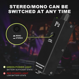 PSM P2 Ultra-Compact Portable Headphone Amplifier – Beltpack In-Ear Monitor | Battery Powered | Metal Body