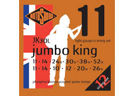 Rotosound Acoustic Guitar Strings–Phos-B.12-STRING Gauge 11