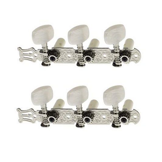 Alice AOD18CP Classical Guitar Machine Heads – Nickel Finish by Alice
