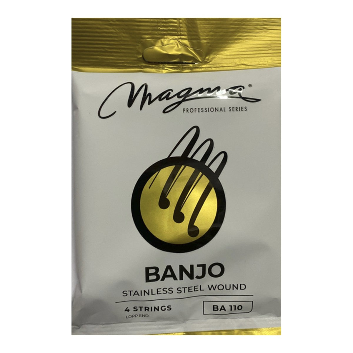 Magma BA110 Banjo Strings Stainless Steel Wound 4-String