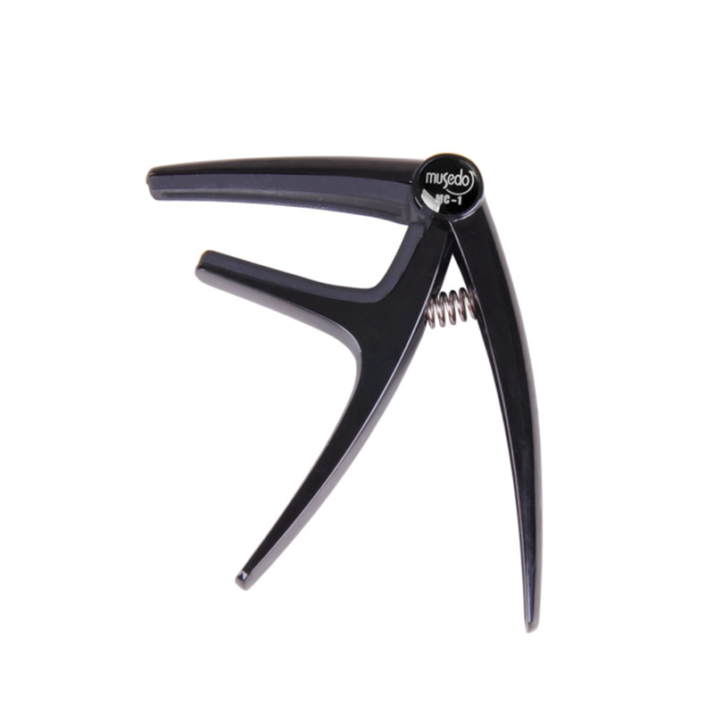 Musedo MC-1 Acoustic Electric Capo Black Guitar Accessory by Pieter Smuts Music