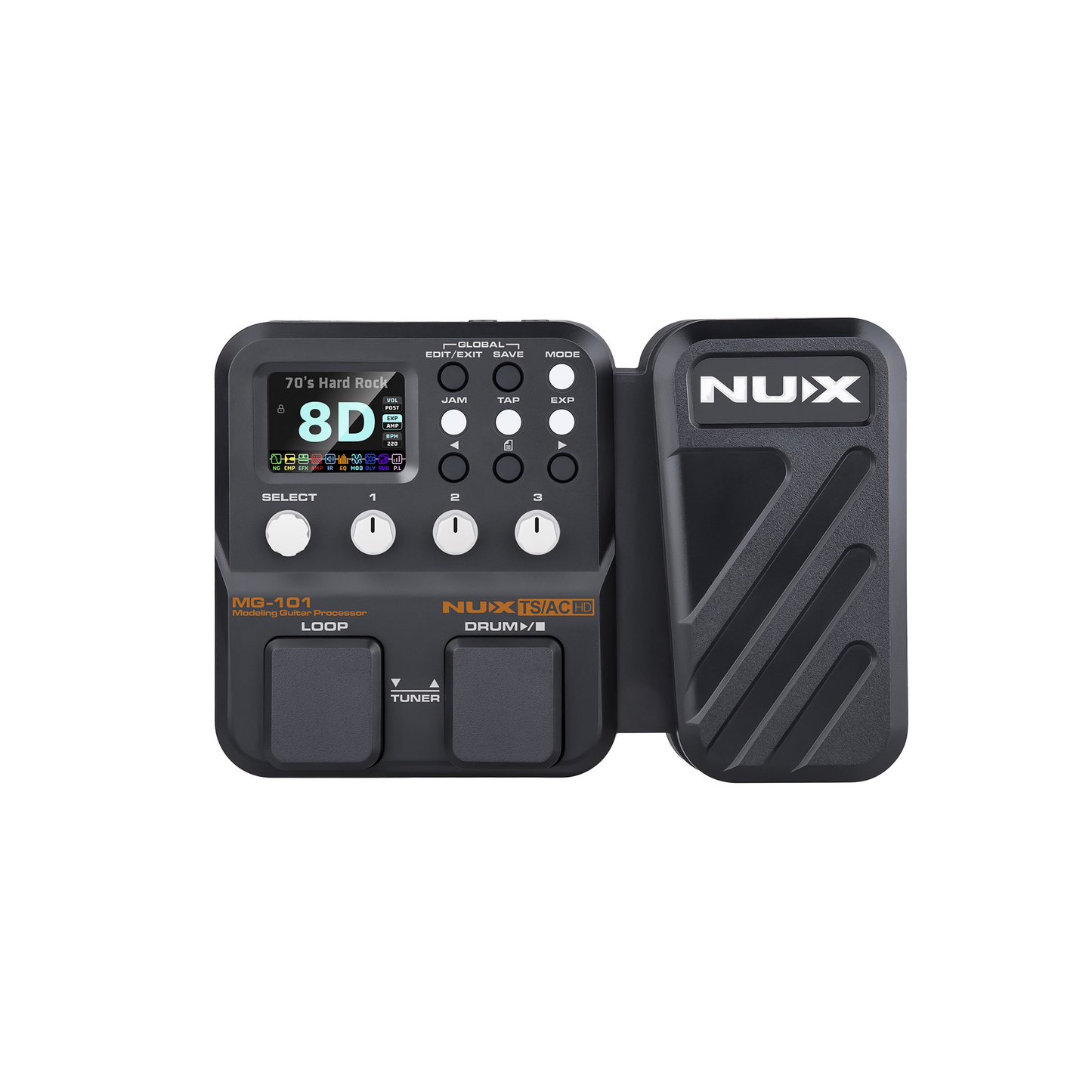 NUX MG101 MULTI EFFECTS PEDAL by NUX