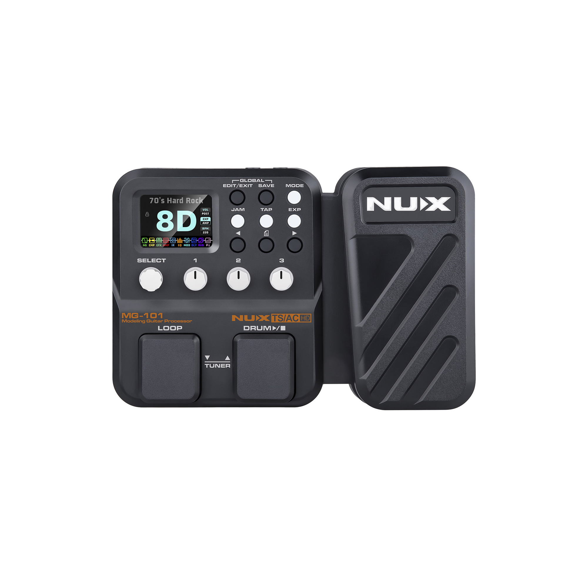 NUX MG101 MULTI EFFECTS PEDAL by NUX