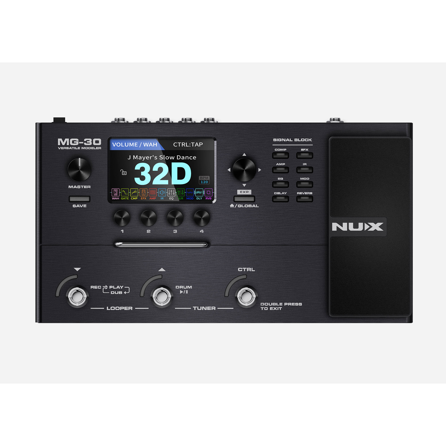 NUX MG30 MULTI FX PEDAL by NUX