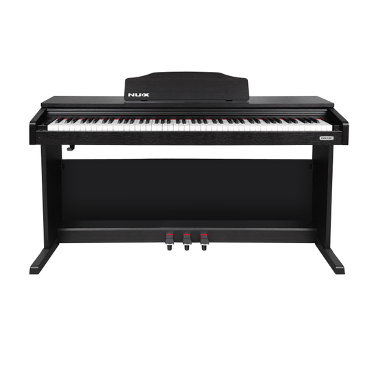 NUX WK-400 88 Key Digital Piano – Dark Rosewood - FREE Shipping! by NUX