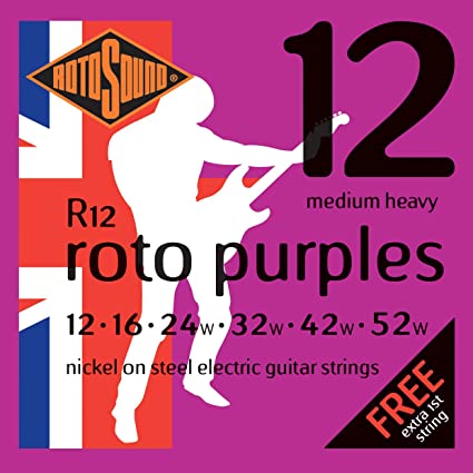 Rotosound Roto purples Nickel – Gauge 12-52