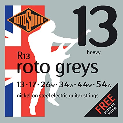 Rotosound Roto greys Nickel – Gauge 13-54