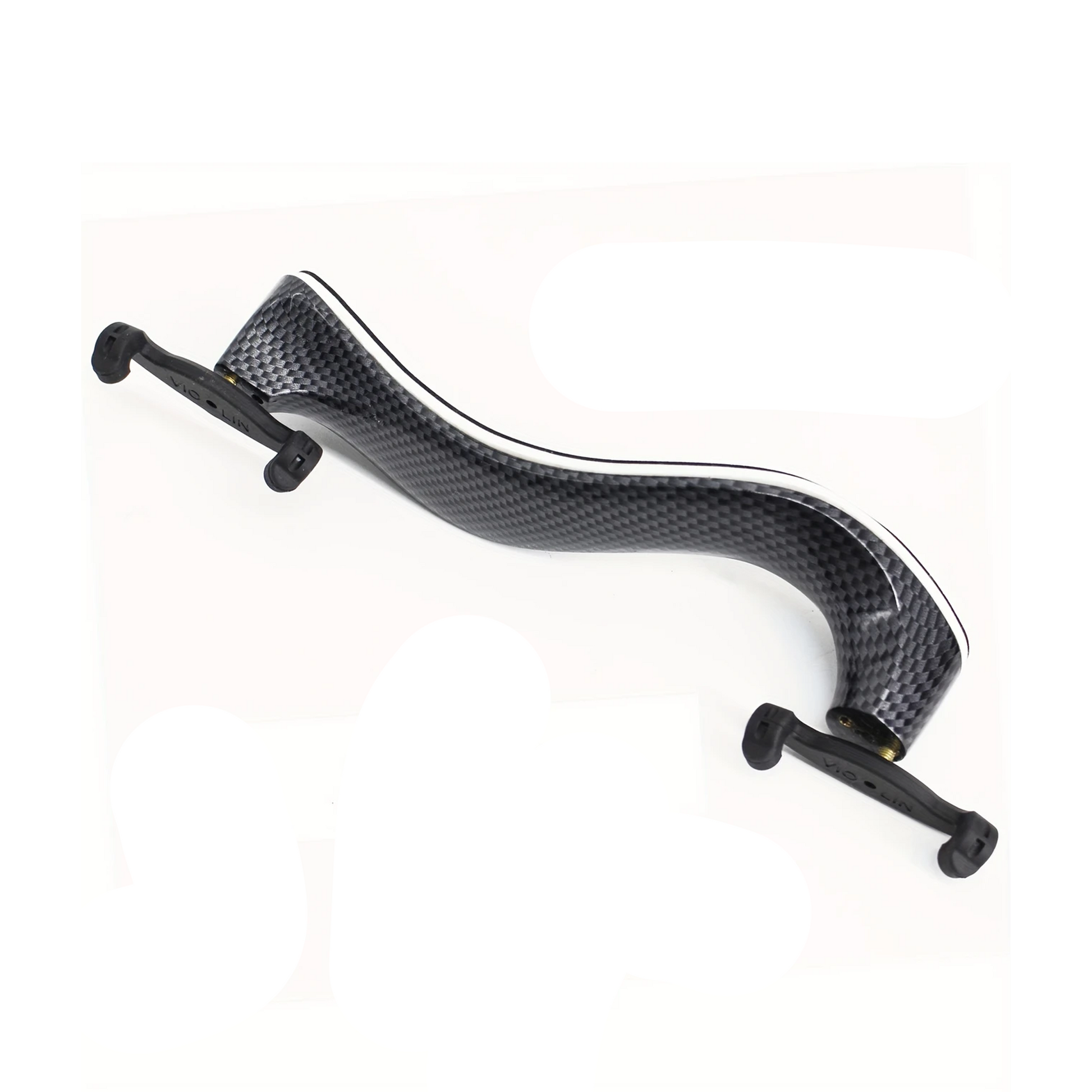 PSM Fibreglass Violin Shoulder Rest – Carbon Fibre Look (Black) by Pieter Smuts Music