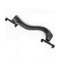 PSM Fibreglass Violin Shoulder Rest – Carbon Fibre Look (Black)
