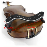 PSM Fibreglass Violin Shoulder Rest – Carbon Fibre Look (Black)