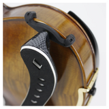 PSM Fibreglass Violin Shoulder Rest – Carbon Fibre Look (Black)