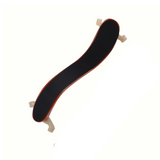PSM Violin Shoulder Rest – Wood Look with Brass Fittings + Soft Cleaning Cloth (4/4 & 3/4 Size)
