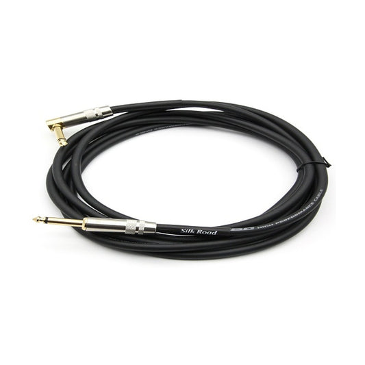 Silkroad Guitar Cable – 5M – Angle Jack – to – Jack