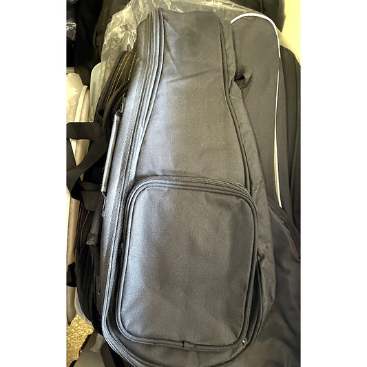 Padded black soprano ukulele gig bag
