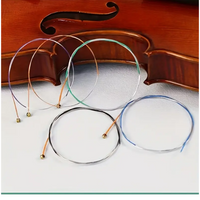 PSM Alice A708 Violin String Set – 4/4 Nylon‑Core Silver‑Wound