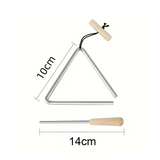PSM 10cm Percussion Triangle with Striker – Clear, Bright Tone
