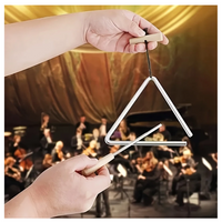 PSM 10cm Percussion Triangle with Striker – Clear, Bright Tone