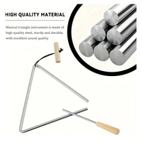 PSM 10cm Percussion Triangle with Striker – Clear, Bright Tone