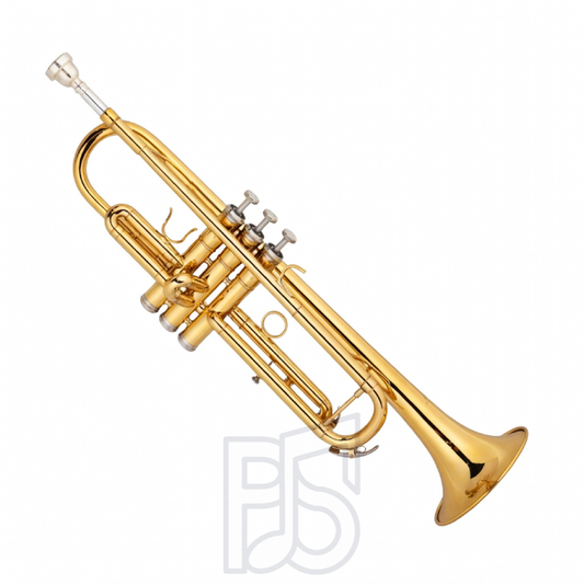 Sonata Beginner Bb Trumpet – Gold Lacquer Finish