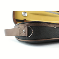 PSM Oblong Violin Case with Hygrometer 4/4 Size with Back Straps and Lockable