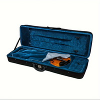 PSM Rectangular Violin Case with Zip and Straps 4/4 Size