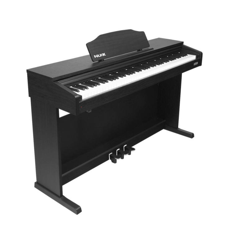 NUX WK-400 88-Key Digital Piano – Dark Rosewood Finish