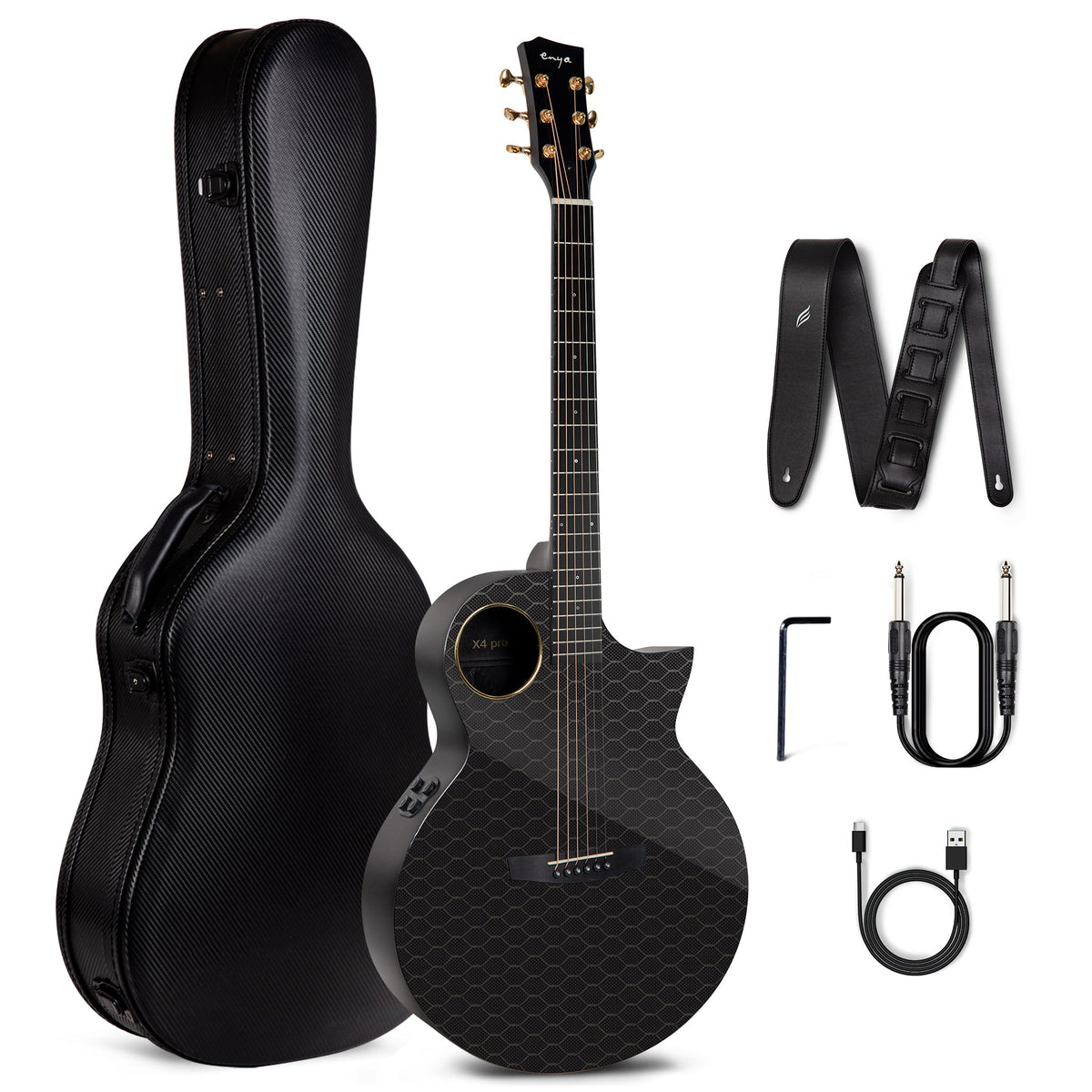 Enya X4 PRO/EQ Carbon Fibre Acoustic Guitar