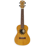 Pukanala Tattoo Wood Finish Ukulele