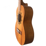 Pukanala Tattoo Wood Finish Ukulele