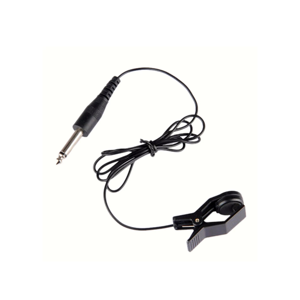 Clip-On Piezo Pickup with 6.3mm Jack on a 2.4m Cable