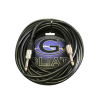 Goliath Jack to Jack Speaker Cable TS Mono 1/4" Cable